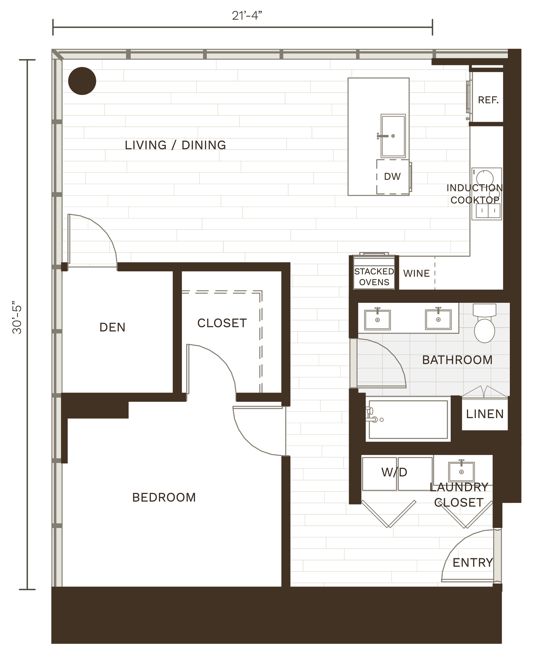 Residence 08, Type I floor plan